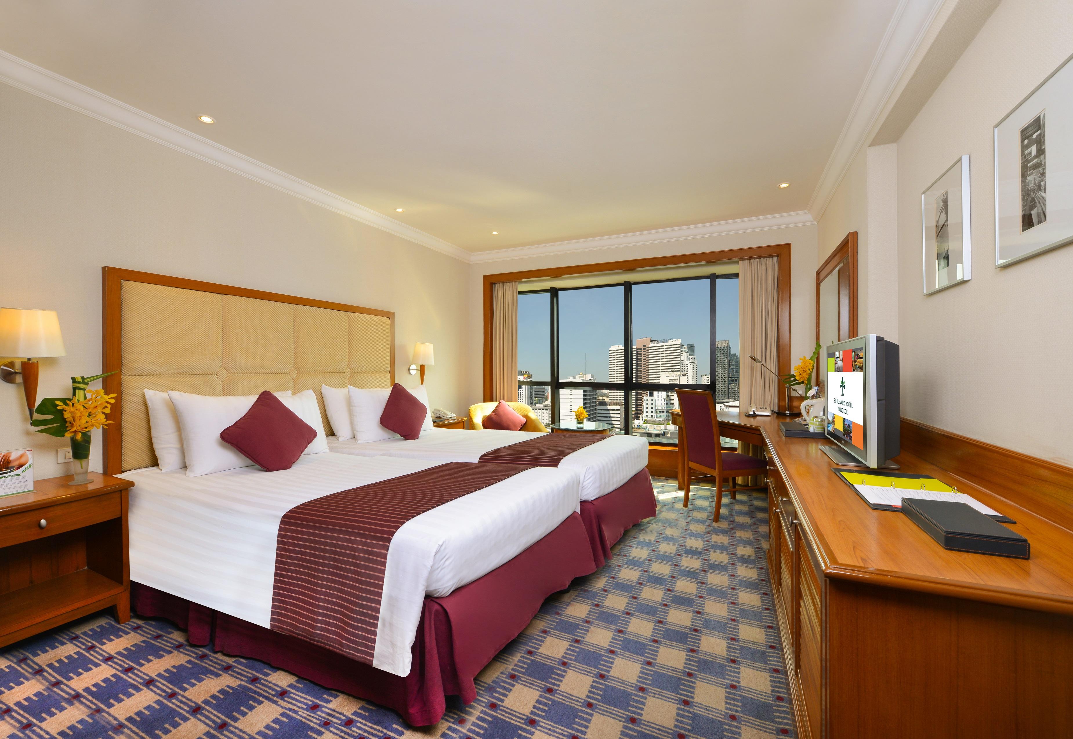 Nh Bangkok Sukhumvit Boulevard Dış mekan fotoğraf A room at the hotel