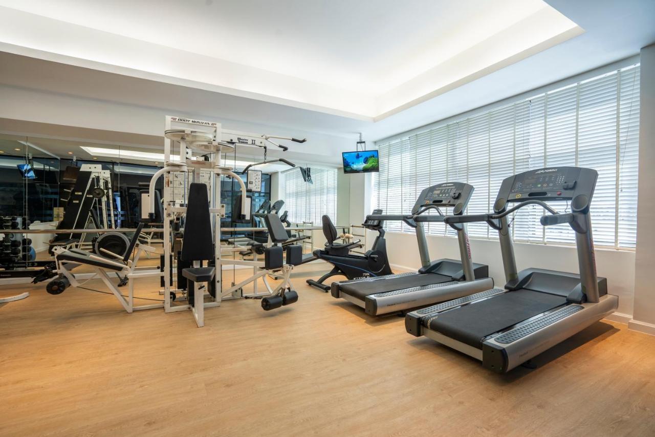 Nh Bangkok Sukhumvit Boulevard Dış mekan fotoğraf A gym at a hotel