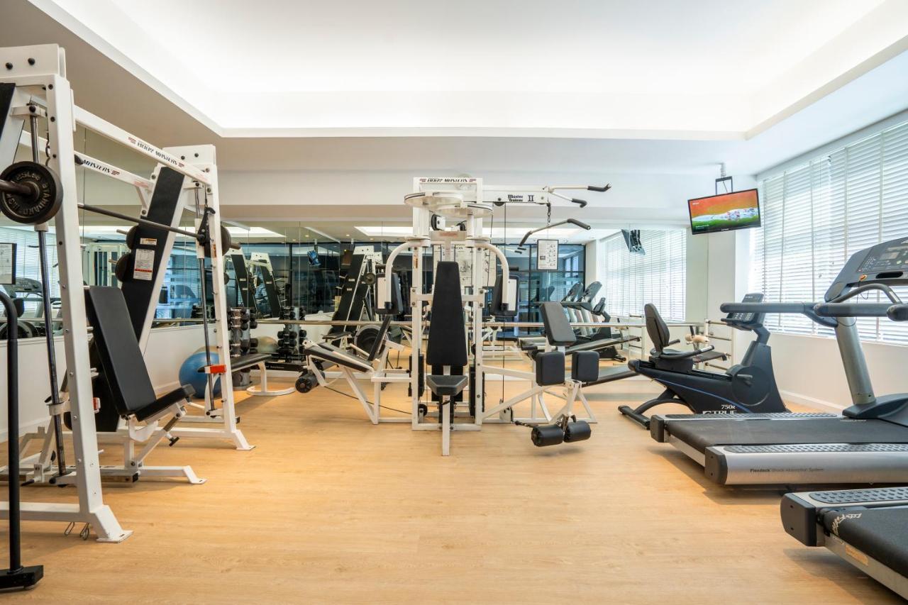 Nh Bangkok Sukhumvit Boulevard Dış mekan fotoğraf A gym at a hotel
